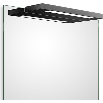 DECOR WALTHER Лампа над огледалото Slim Clip On 34 см черен мат (0419160)
