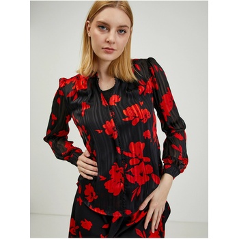 orsay Червено-черна дамска блуза на цветя ORSAY Orsay | Cheren | ЖЕНИ | XS