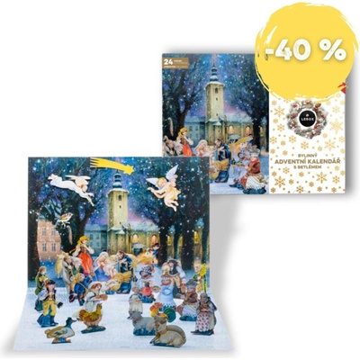 Leros Bylinný adventní kalendář s betlémem adventní kalendář