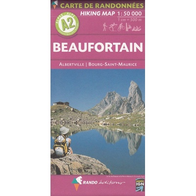 A2 Beaufortain Albertville 1:50t mapa