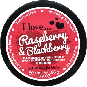 I love Raspberry & Blackberry Nourishing Body Butter 200 ml Лосион за тяло