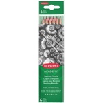 Derwent Комплект графитни моливи, шестоъгълни, DERWENT "Academy", 6 различни твърдости 2300086 (2300086)