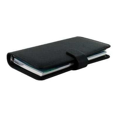 Filofax Saffiano Compact A6 týdenní 2026 černý