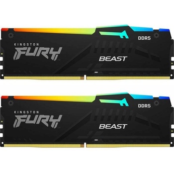 Kingston FURY Beast RGB 32GB (2x16GB) DDR5 6000MHz KF560C40BBAK2-32