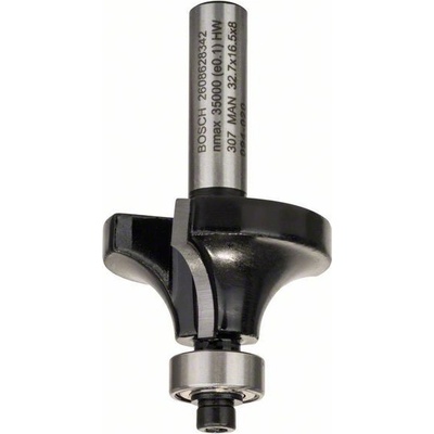 BOSCH Zaoblovací frézy 8 mm, R1 10 mm, L 16,5 mm, G 57 mm