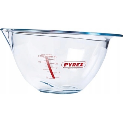 Pyrex Expert Skleněná salátová miska kuchyňská s odměrkou 4 l