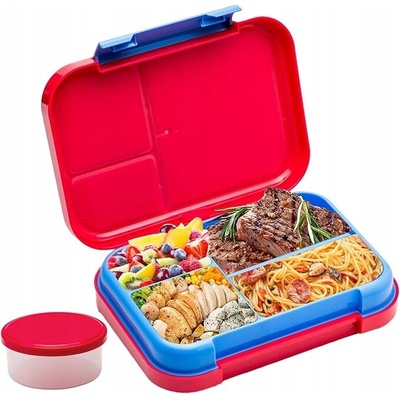 žiadna značka Obedový box pre deti s priehradkami Epokay 543 ml