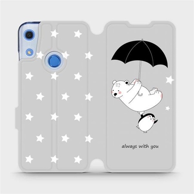 Mobiwear - Huawei Y6S / Honor 8A - MH08P Méďa a tučňák - always with you