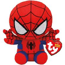 TY Beanie Babies SOFT marvel SPIDERMAN 15 cm