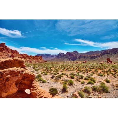 DIMEX ART Флизелинов фототапет красива долина 375 x 250 см