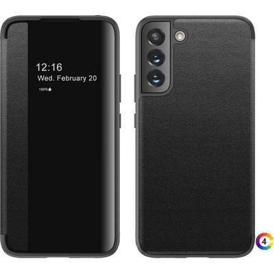 Samsung Galaxy S22+ 5G View Window Кожен Калъф и Протектор