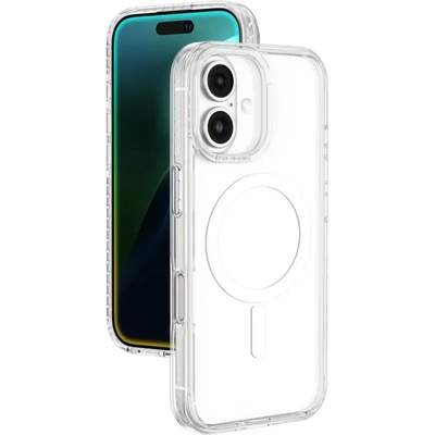 AMAZINGTHING Калъф AmazingThing Titan Pro Mag с магнитен пръстен за iPhone 16 - прозрачен (IP166.1TMCL)