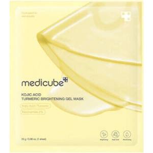 Medicube Kojic Acid Turmeric Brightening Gel Mask - Почистваща маска с койева киселина и куркума 28г/1бр