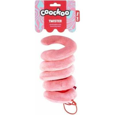 Coockoo Plyšový Twister růžový 36 cm