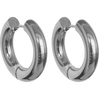 Ornamenti náušnice Large Hoops silver ORC150004