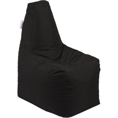 Pufrelax Пуф стол за деца Sunlounger Junior, водоустойчив, Черен (PUF-G-SJ-TEX-BL)