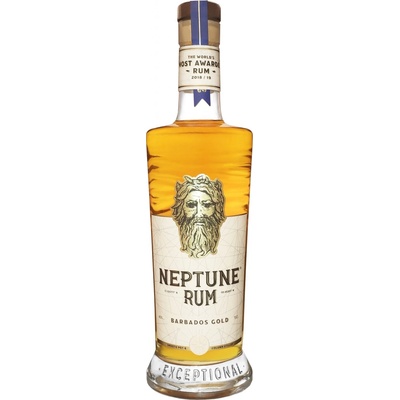 Neptune Rum Barbados Gold 40% 0,7 l (čistá fľaša)