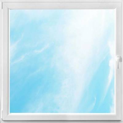 Solid Elements Premium OS 1, L, 90 × 90 cm, trojsklo, levé, bílé W2GDBCZTK1.0004