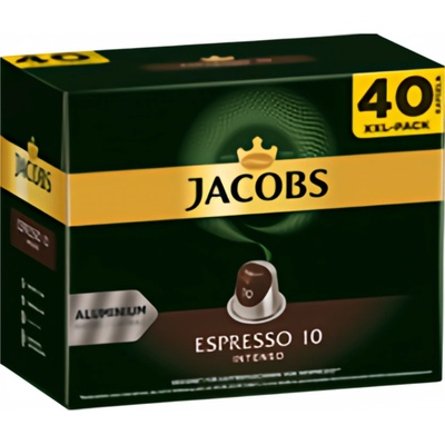 Jacobs Espresso Intenso 10 kapsle pro Nespresso 40 ks