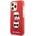 KARL LAGERFELD Гръб Karl LagerfeldTPE Karl and Choupette Heads Case за iPhone 13 Pro - Червен