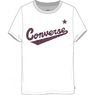converse LEOPARD LOGO TEE Dámske tričko US 10022344 A01