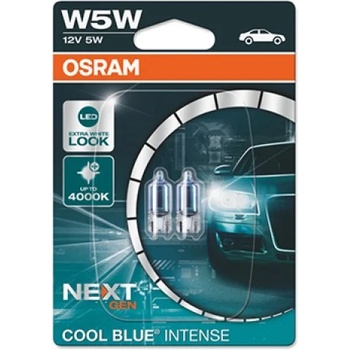 OSRAM Крушки OSRAM 12V W5W COOL BLUE INTENSE NextGen 2 бр. блистер (2825HCBN-02B)