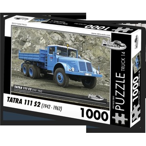 Retro cars - Puzzle TRUCK č. 14 Tatra 111 S2 (1942-1962) - 1 000 piese