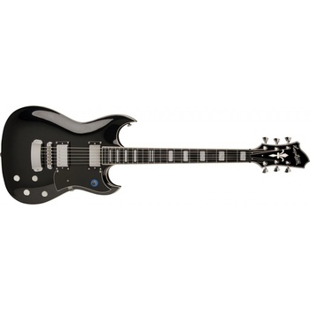 Hagstrom Pat Smear Signature Guitar - Black Gloss