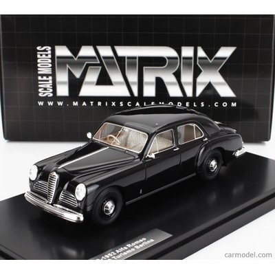 Matrix scale models Alfa romeo 6c 2500 Turismo Berlina 1950 Black 1:43