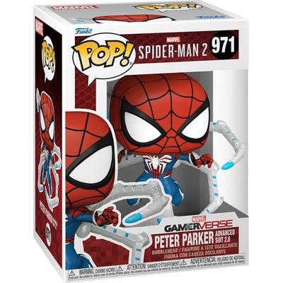 Funko Pop! 971 Marvel SpiderMan 2 Gamerverse Peter Parker Advanced Suit 2.0 – Zboží Dáma