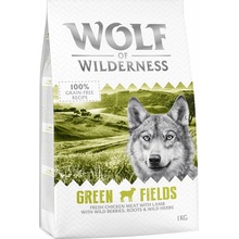 Wolf of Wilderness Adult "Green Fields" jehněčí 1 kg