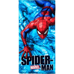 Kids movie heroes Плажна кърпа spiderman (ez18173-turquo)