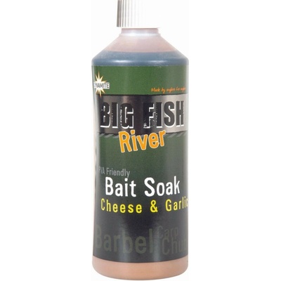 Booster Dynamite Baits Big Fish River Bait Soak 500ml Cheese Garlic