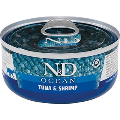 N&D Cat Ocean Adult Tuna & Shrimp 70 g