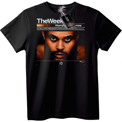 NOONEBRAND Тениска The Weeknd Побързай утре - 2XL, Black