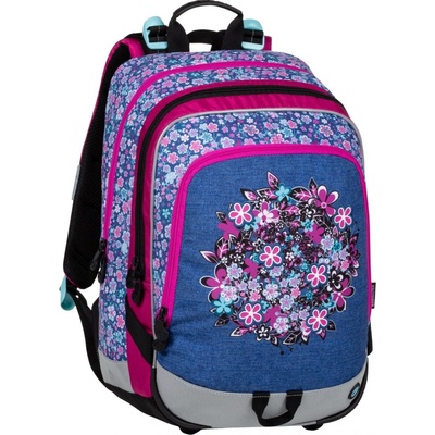 Bagmaster Alfa 20 A květiny modrá/růžová/bílá