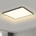 Brilagi - LED Плафониера SLIMFRAME LED/58W/230V 60x60 см черен (BG1543)