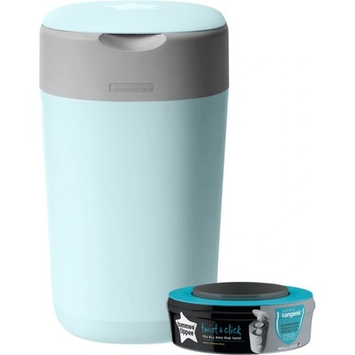 Tommee Tippee Twist & Click Blue koš na pleny náhradní kazeta 1 ks
