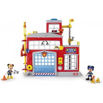 Mikro hračky Mickey Mouse hasičská stanice