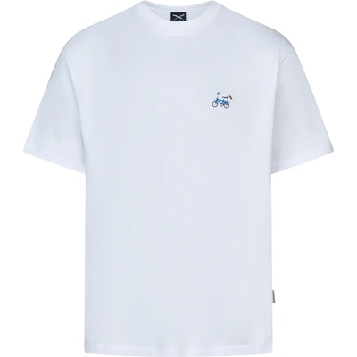 Iriedaily Мъжка тениска Iriedaily Bonacycle T-Shirt - White - размер M (217-0070-0212)