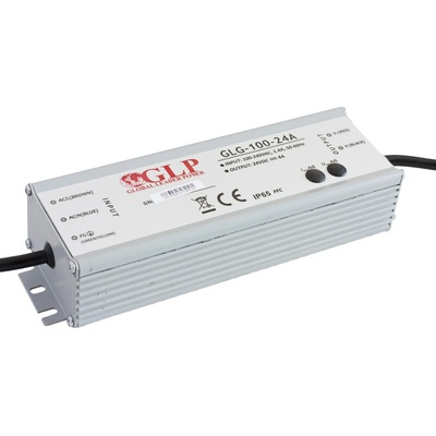 MI6, 100W Profesionální napájecí zdroj, GLG-100-24A, 24V, 4,2A, IP67