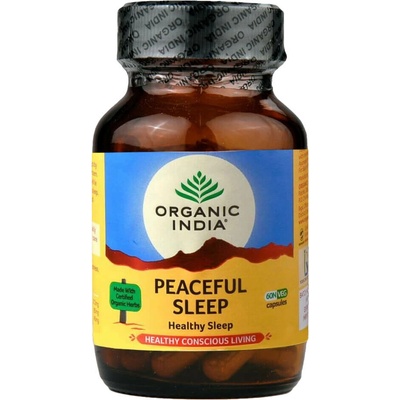 Peaceful Sleep Zdravý a pokojný spánok Organic India 60 kapsúl