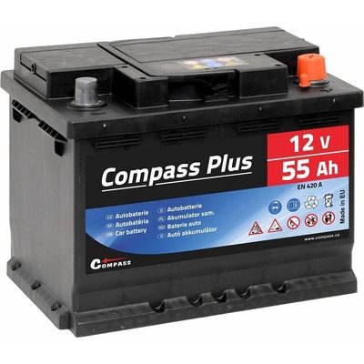 Compass PLUS 12V 55Ah 420A am27562