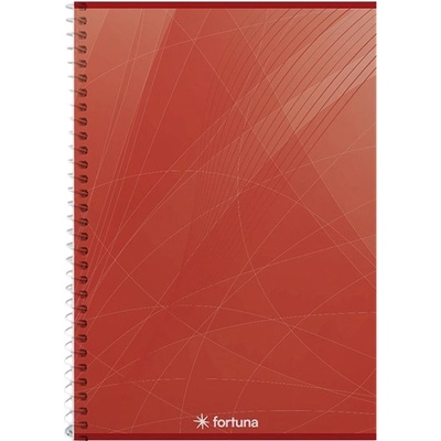 Fortuna Спирална тетрадка FORTUNA Basic A/4, 70 страници, карирана 01.08263 (01.08263)