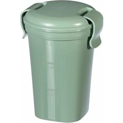 CURVER Hrnček s viečkom plastový LunchGo zelená 600 ml