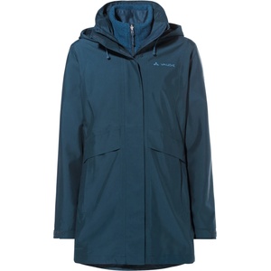 Vaude Дамско 3-в-1 яке Vaude Women's Idris 3In1 Parka IV 3-in-1 jacket - Dark Sea - размер 38 (EU) (104-7033-0413)