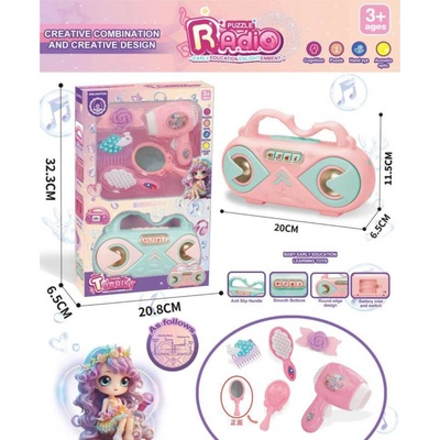 Armtoys ДЕТСКИ ФРИЗЬОРСКИ КОМПЛЕКТ С КАСЕТОФОН