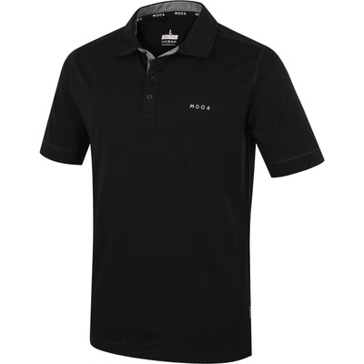 Pánské triko MOOA polo černá