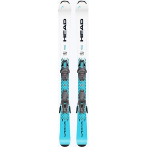 HEAD Детски ски за спускане със ски автомати HEAD Supershape Team Easy JRS + Jrs 4.5 GW CA blue/white