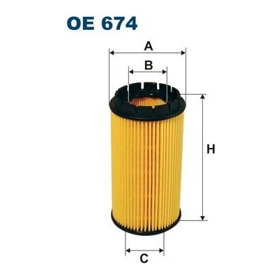 Olejový filter FILTRON OE 674
